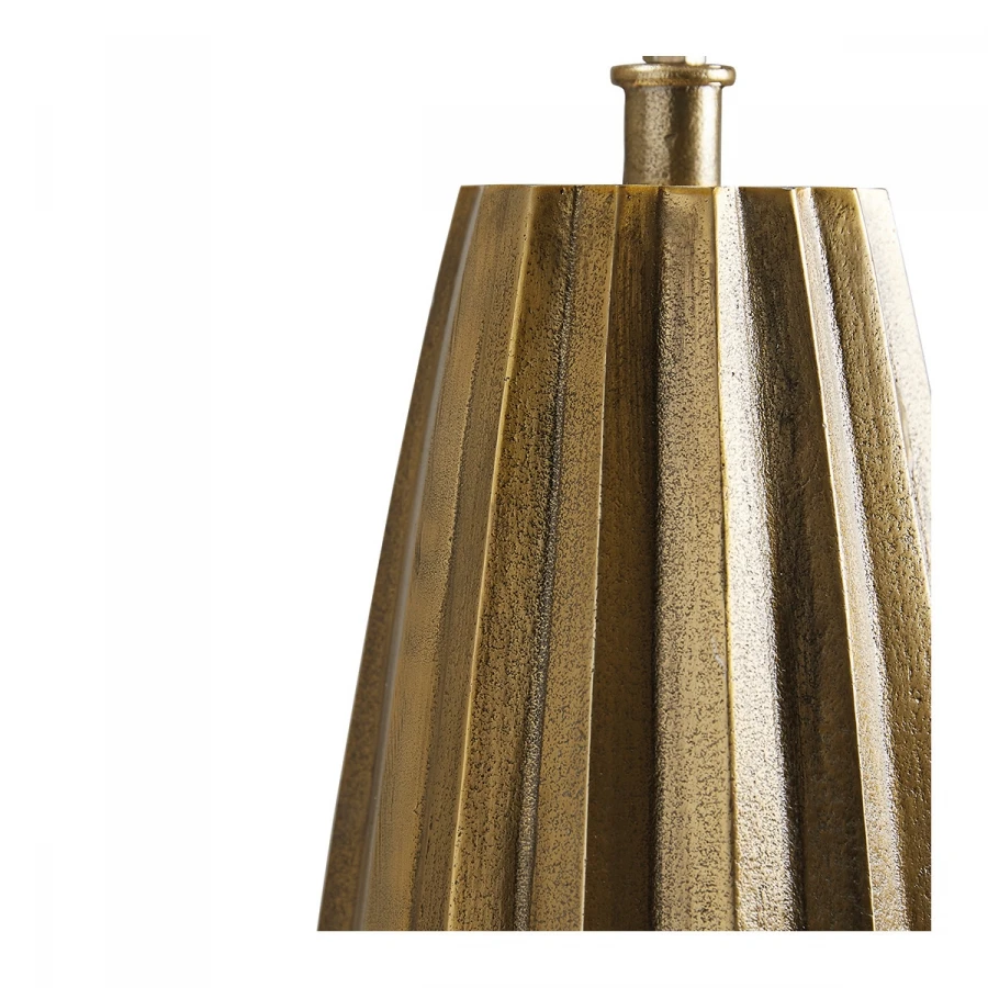 Lampe Malana Pied + Abat-jour Lin Ecru Blanc D'Ivoire – Image 4