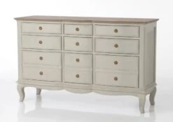 Commode 9 Tiroirs Maddy Beige