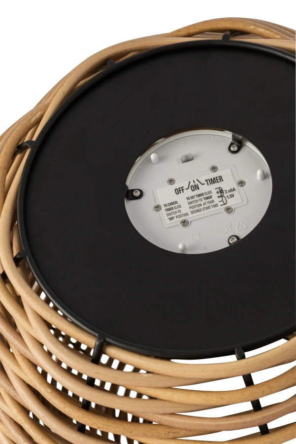 Lanterne Tressée Naturel Eclairage Leds PM Outdoor – Image 5