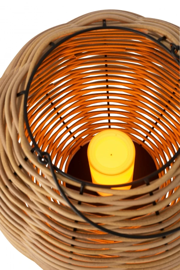 Lanterne Tressée Naturel Eclairage Leds PM Outdoor – Image 4