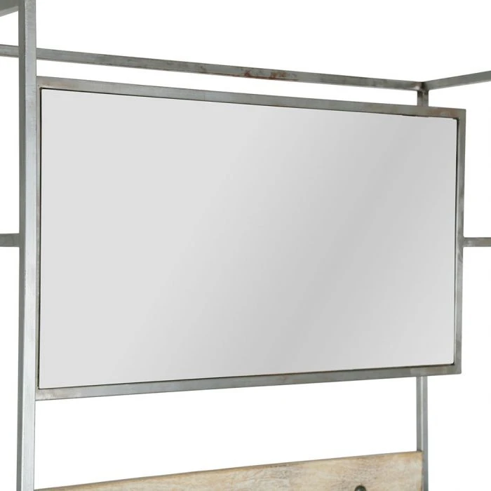 Vestiaire D'entrée Tangram Bois Naturel Métal – Image 6