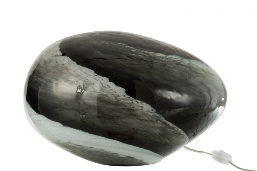 Lampe Galet Dany Blanc Noir – Image 3