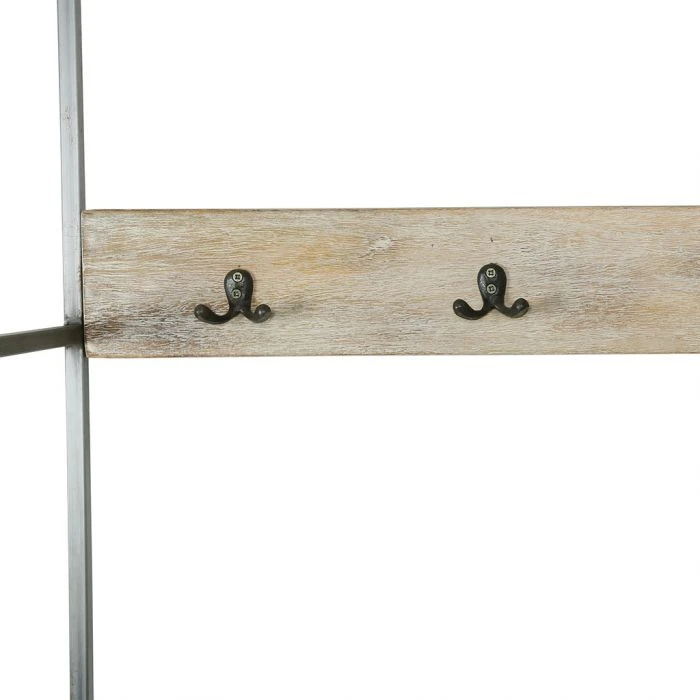 Vestiaire D'entrée Tangram Bois Naturel Métal – Image 3