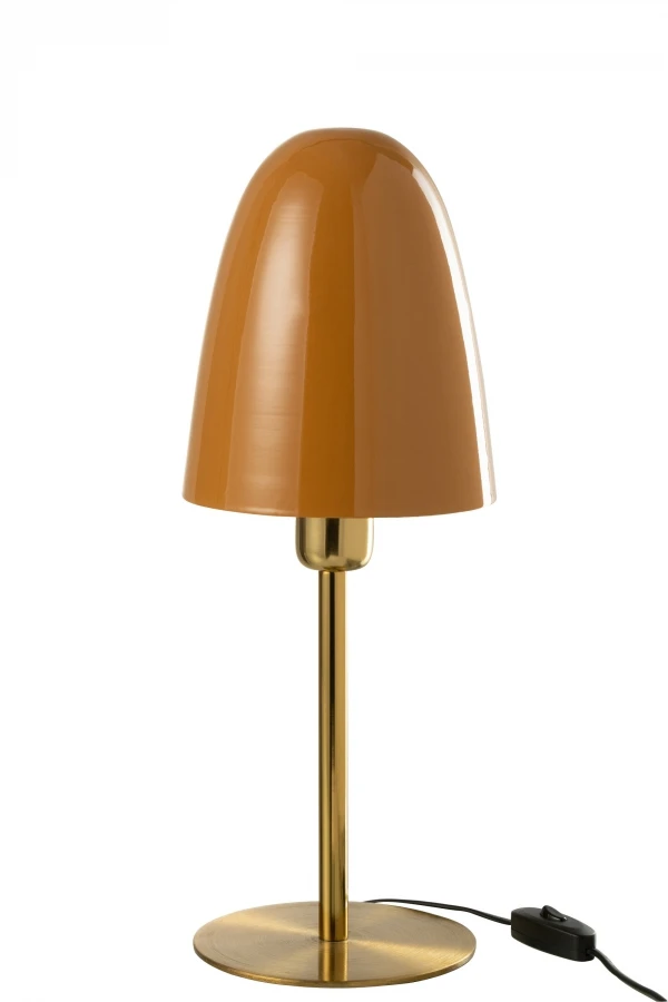 Lampe De Table Métal Ocre-Or