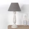 Lampe Bois Lin Gris Corolla Amadeus
