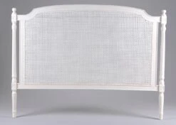 Tête De Lit Cannage Blanc Helena 160cm Amadeus