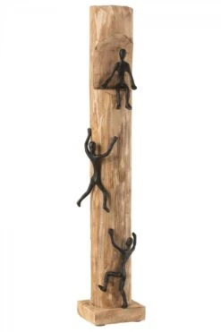 Figurines Escalade Tronc Manguier Alu Noir 75.5cm