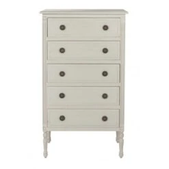 Chiffonnier 5 Tiroirs Pin Massif Georges 25 Patines Au Choix