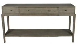 Console 3T Ana Chêne Blanc D'Ivoire