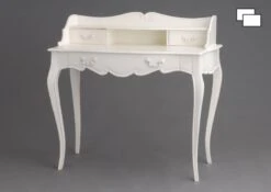 Bureau Bois Apolline CrĂšme Antique