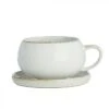 2 Tasses Soucoupe Amera Beige 40cl