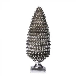 Pomme De Pin Argent Antique 48.5cm