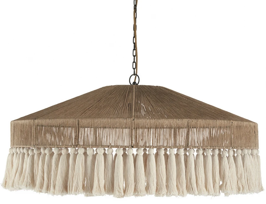 Suspension Inaya Jute Naturelle --Blanc D'Ivoire