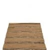 Tapis Tressé Zostere Naturel Noir 215x150