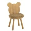 Chaise Enfant Nounours Bois Naturel