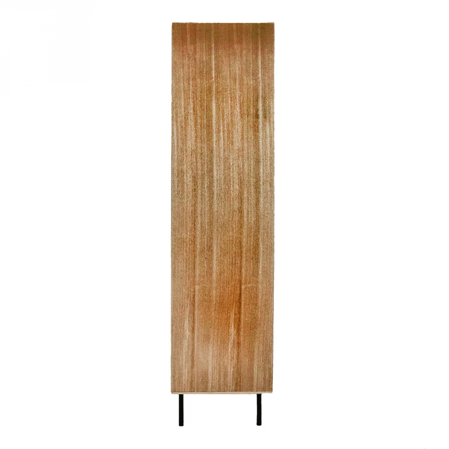 Armoire 4 Portes 2 Tiroirs Naturel Atlanta Pomax – Image 4