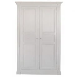 Armoire 2 Portes Pin Massif Rivoli - 25 Patines Au Choix