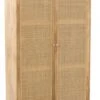 Armoire 2 Portes Weaving Bois Rotin Naturel