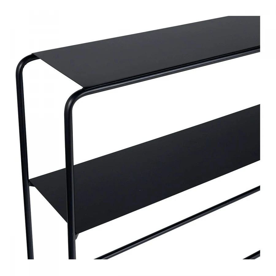 Console Indus Ernest Métal Noir Blanc D'Ivoire – Image 4