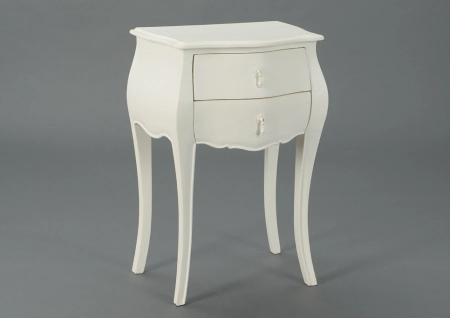 Table Téléphone Bois Blanc Murano Amadeus