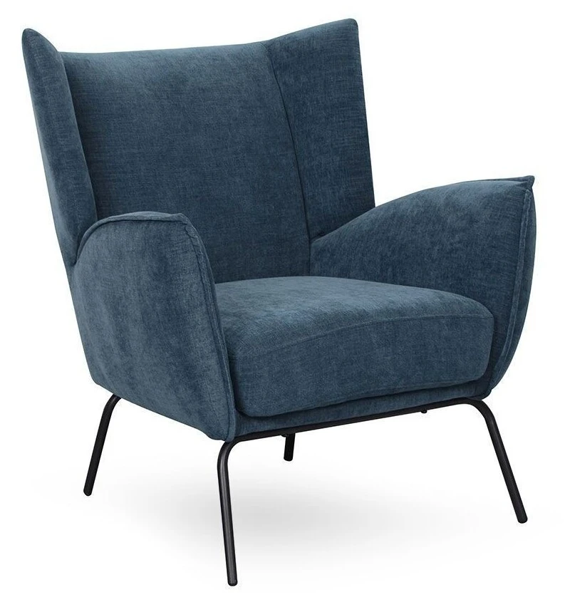 Fauteuil Ordesa Velours Athezza ---(4 Couleurs) NEW