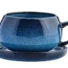 2 Tasses Soucoupe Amera Bleu 40cl