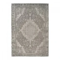 Tapis Darya Gris 240x150 Blanc D'Ivoire