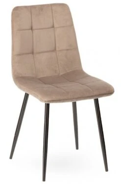 Chaise Manta Velours Athezza â–¬ (8 Couleurs)