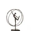 Statue Gymnaste Femme Cercle Jline By Jolipa