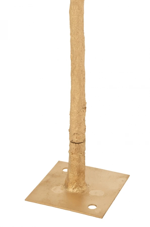 Arbre Métal Or Plumes Blanches 120cm – Image 2