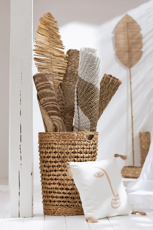 12 Feuilles De Bananier Déco Bambou Naturel – Image 4