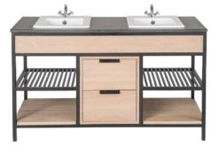 Meuble Lavabo Double Cubik