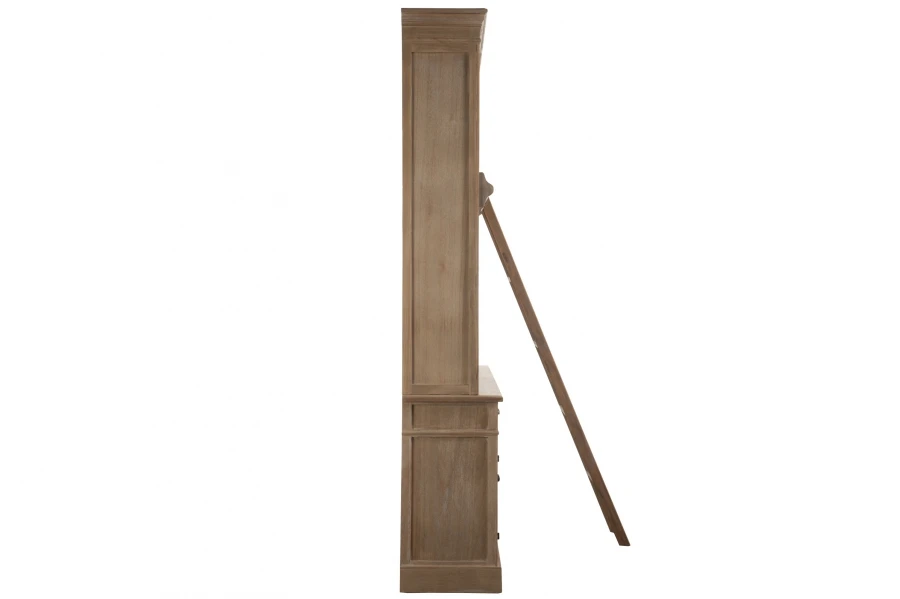 Bibliothèque 4 Portes Bois Naturel – Image 3