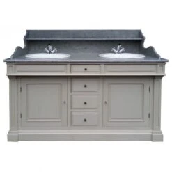 Meuble Lavabo Double Rivoli Vintage (10 Patines Au Choix)