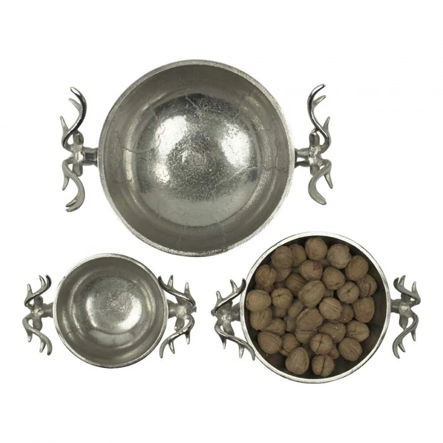 Coupe Cerf Alu Argenté PM – Image 4