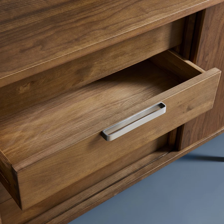 Buffet Bas 2 Portes 4 Tiroirs Chêne Alturas – Image 7