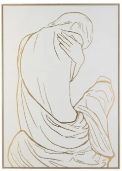 Tableau Cadre Silhouette Femme 143cm
