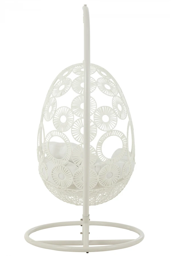 Fauteuil Suspendu Bula Blanc (Outdoor) – Image 5