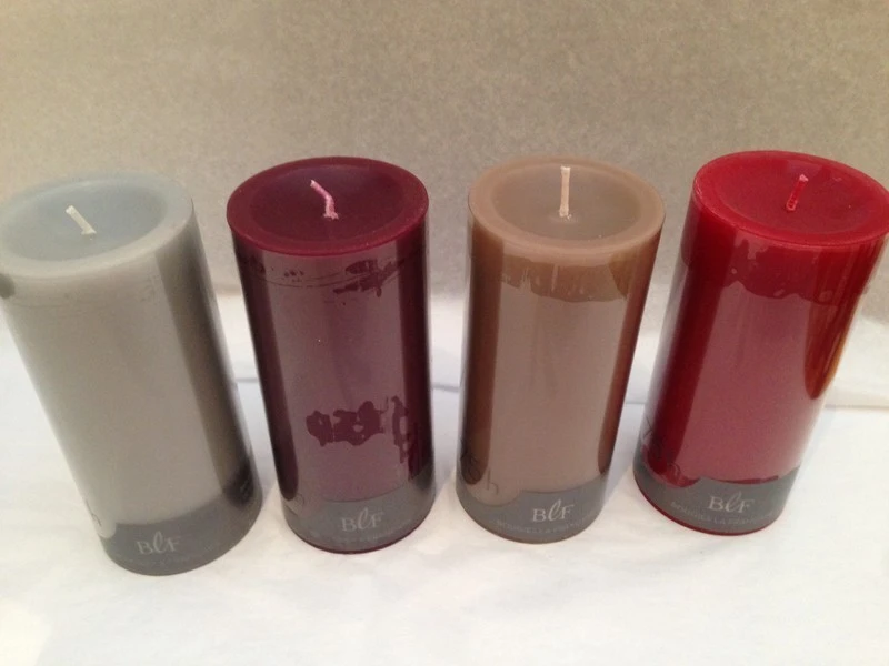 Bougie Cylindrique GM (6 Couleurs) – Image 3