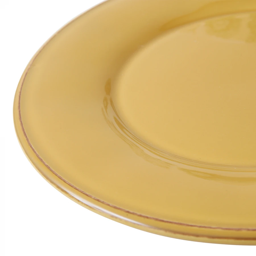 Assiettes Constance Moutarde (2 Tailles) – Image 3