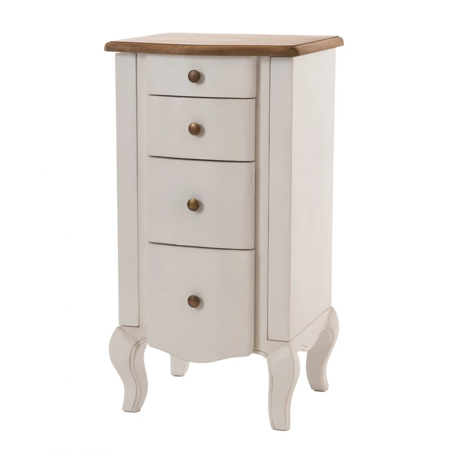 Meuble à Bijoux Loberon Blanc Chêne – Image 2