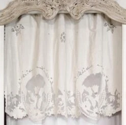 Cantonnière St Paterne Blanc Coquecigrues 130x87