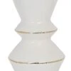 Vase Sybellia Blanc Doré H42cm - NEW