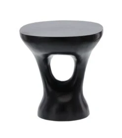 Bout De Canapé Noha Alu Noir Mat