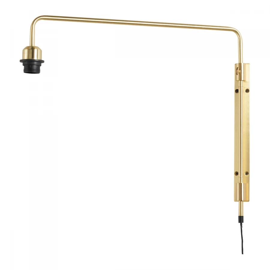 Applique Pivotante Alice Dorée / Jute Blanc D'Ivoire – Image 4