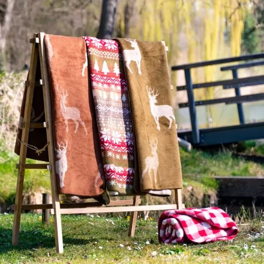 Plaid Cerf Vert Olive 150*200 – Image 5