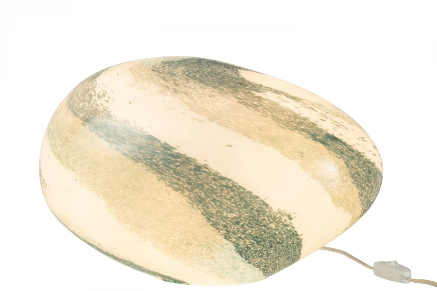 Lampe Galet Dany Bleu Vert – Image 3