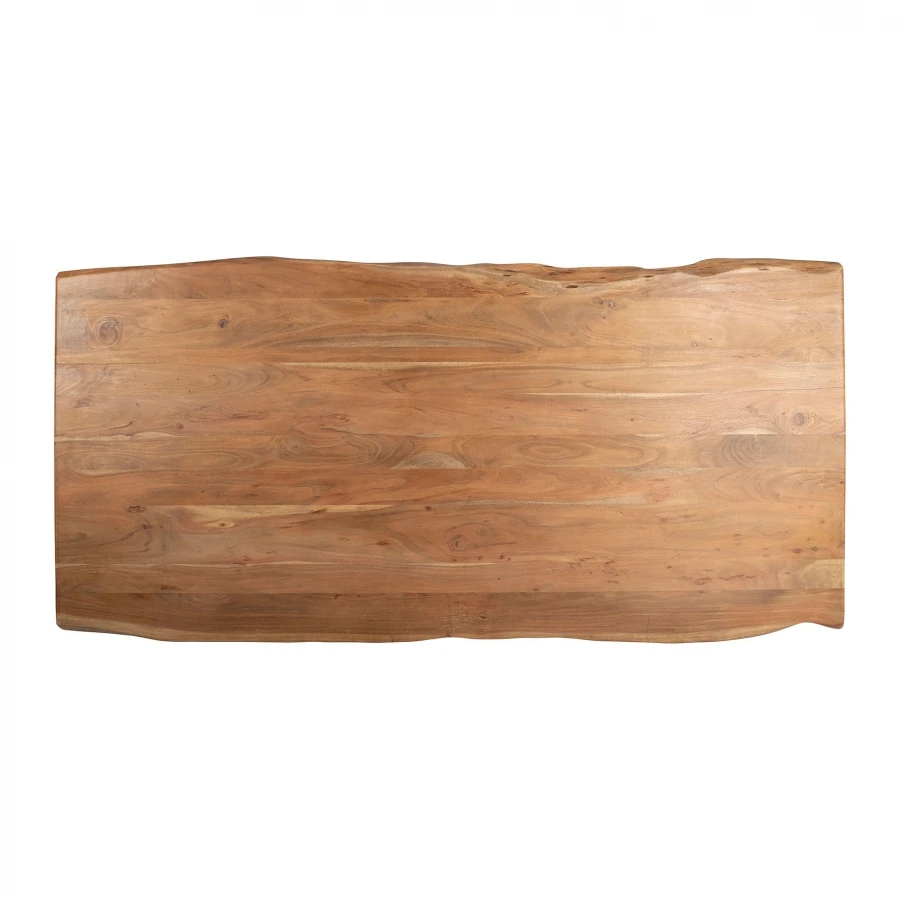 Table à Manger Factory Indus Bois Métal 240cm – Image 9
