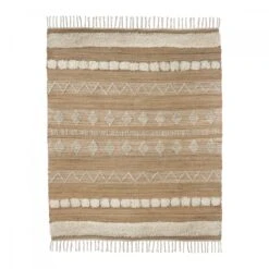 Tapis Bohème Tanger 240x170 Blanc D'Ivoire