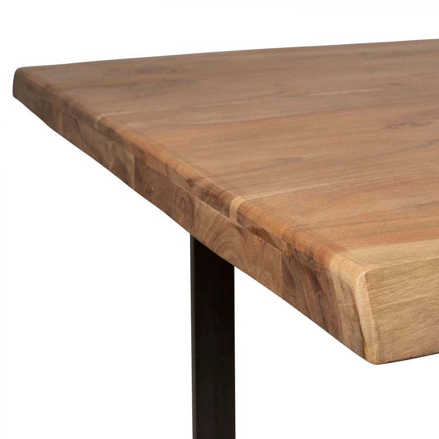 Table à Manger Factory Indus Bois Métal 240cm – Image 6